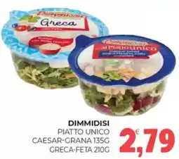 Eté Dimmidisi piatto unico caesar-grana 135g greca-feta offerta