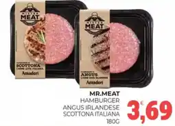 Eté Mr.meat hamburger angus irlandese scottona italiana offerta