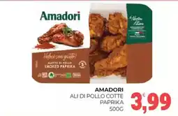 Eté Amadori ali di pollo cotte paprika offerta