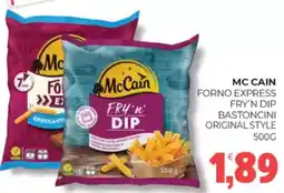 Eté Mc cain forno express fry'n dip bastoncini original style offerta