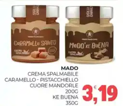 Eté Mado crema spalmabile caramello - pistacchiello cuore mandorle - ke buena offerta