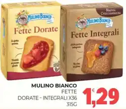 Eté Mulino bianco fette dorate - integrali x36 offerta
