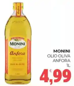 Eté Monini olio oliva anfora offerta