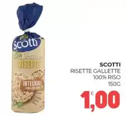 Eté Scotti risette gallette 100% riso offerta