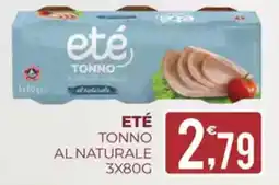 Eté Eté tonno al naturale offerta