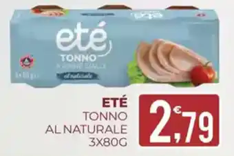 Eté Eté tonno al naturale offerta