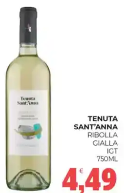 Eté Tenuta sant'anna ribolla gialla IGT offerta