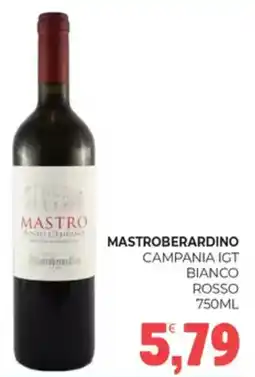 Mastroberardino campania igt bianco rosso