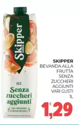 Eté Skipper bevanda alla frutta senza zuccheri aggiunti vari gusti offerta