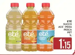 Eté Eté succo ace - pera pesca pet offerta