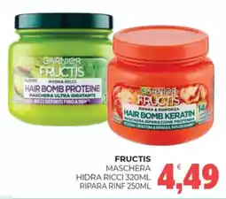 Eté Fructis maschera hidra ricci - ripara rinf GARNIER offerta