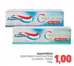 Eté Aquafresh dentifricio multi action classico - fresh offerta