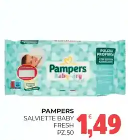 Eté Pampers salviette baby fresh offerta