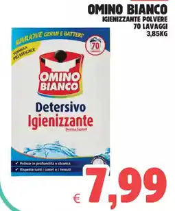 Eté Omino bianco igienizzante polvere offerta