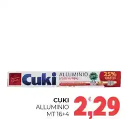 Eté Cuki alluminio mt 16+4 offerta