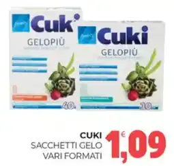 Eté Cuki sacchetti gelo vari formati offerta