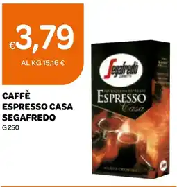 Ekom Caffè espresso casa SEGAFREDO offerta