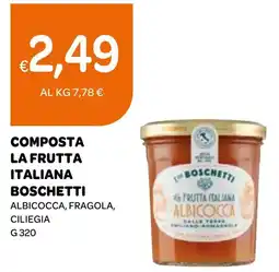 Ekom Composta la frutta italiana BOSCHETTI offerta