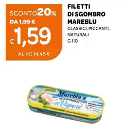 Ekom Filetti di sgombro MAREBLU offerta