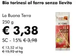 NaturaSì Bio torinesi al farro senza lievito La Buona Terra offerta