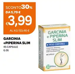 Ekom Garcinia +piperina slim offerta