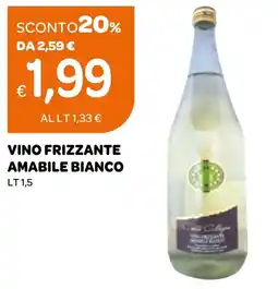 Ekom Vino frizzante amabile bianco offerta