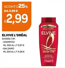 Ekom Elvive L'ORÉAL offerta