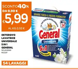 Ekom Detersivo lavatrice universale 5in1 GENERAL offerta
