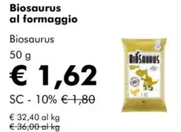 NaturaSì Biosaurus al formaggio offerta
