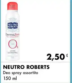 Iper Tosano Neutro roberts deo spray assortito offerta
