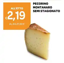 Ekom Pecorino montanaro semi stagionato offerta