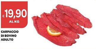 Ekom Carpaccio di bovino adulto offerta