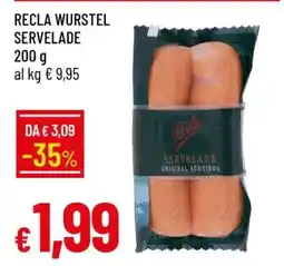 Famila RECLA WURSTEL SERVELADE offerta