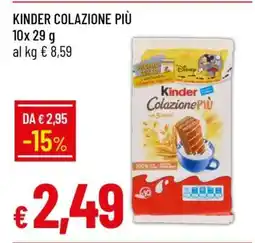 Famila KINDER COLAZIONE PIÙ offerta