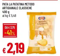 Famila PATA LA PATATINA METODO ARTIGIANALE CLASSICHE offerta