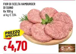 Famila FIOR DI SCELTA HAMBURGER DI SUINO offerta