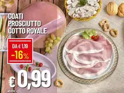 Famila COATI PROSCIUTTO COTTO ROYALE offerta