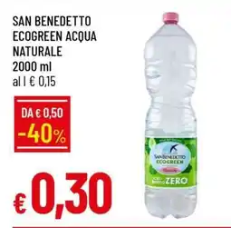 Famila SAN BENEDETTO ECOGREEN ACQUA NATURALE offerta
