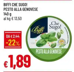 Famila BIFFI CHE SUGO! PESTO ALLA GENOVESE offerta