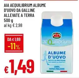 Famila AIA Aequilibrium Albume d'Uovo offerta