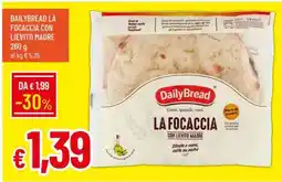 DAILYBREAD LA FOCACCIA CON LIEVITO MADRE