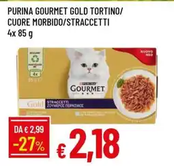 Famila PURINA GOURMET GOLD TORTINO/CUORE MORBIDO/STRACCETTI offerta