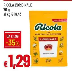 Famila RICOLA L'ORIGINALE offerta