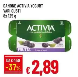 Famila DANONE ACTIVIA YOGURT VARI GUSTI offerta