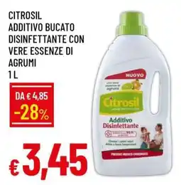 Famila Citrosil Additivo Bucato Disinfettante offerta