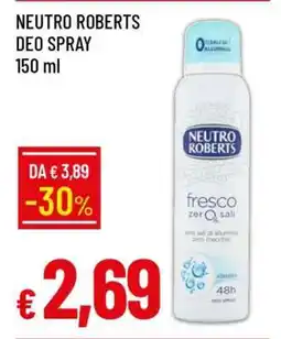 Famila NEUTRO ROBERTS Deo Spray offerta