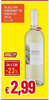 Famila VIE DELL'UVA CHARDONNAY TRE VENEZIE IGT offerta