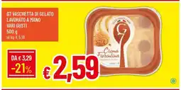 Famila G7 Vaschetta di Gelato Lavorato a Mano Vari Gusti offerta