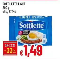 Famila Sottilette Light offerta