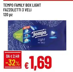 Famila TEMPO FAMILY BOX LIGHT offerta
